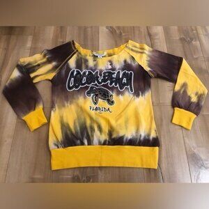 Cocoa Beach Florida tie dye Women’s Sz S longsleeve shirt (0021)